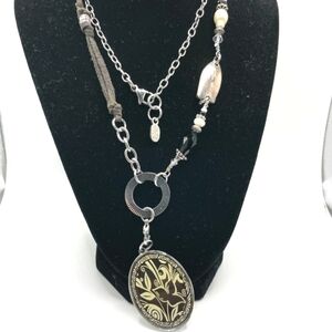 Spirit Lala Made in USA Artisan Be the Change Boho Statement Necklace